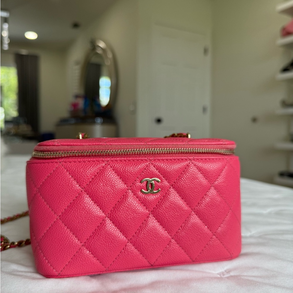 Chanel Pink Lambskin Quilted